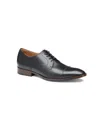 Johnston & Murphy Richland Oxford Mens W Black Cap Toe Dress Shoes Ver461 In Black Full Grain