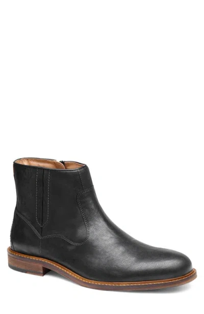 Johnston & Murphy Ripley Inside-zip Boot In Black