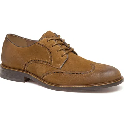 Johnston & Murphy Ripley Wingtip Derby In Blue