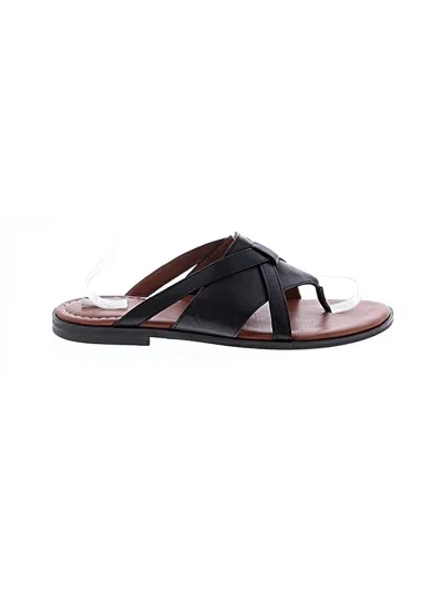 Pre-owned Johnston & Murphy Sandals In Black