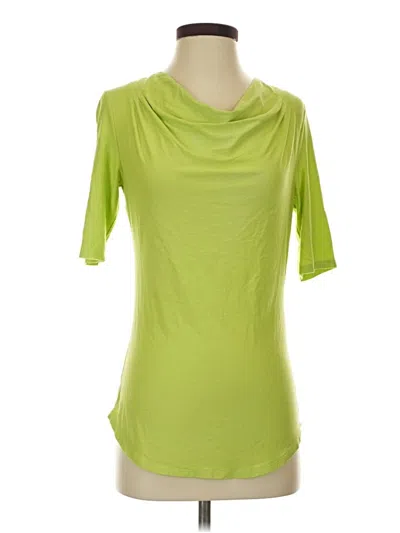 Pre-owned Johnston & Murphy Short Sleeve Turtleneck In Green