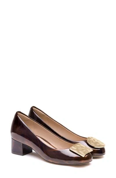 Johnston & Murphy Sienna Pump In Brown