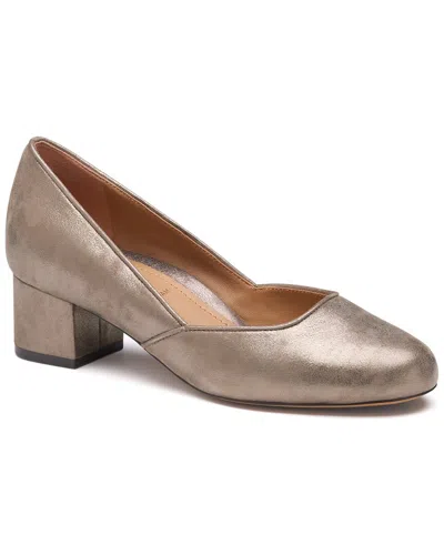 Johnston & Murphy Sienna Suede Pump In Brown