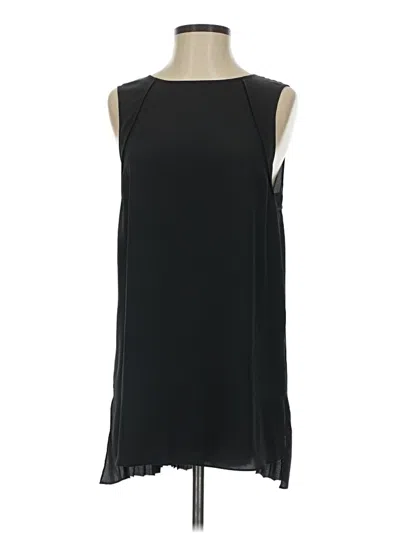 Pre-owned Johnston & Murphy Sleeveless Blouse In Black