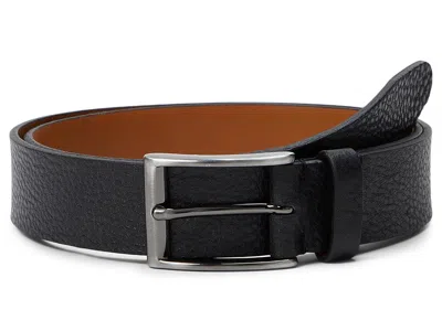 Johnston & Murphy Soft Pebble Belt Men's Belts Black: 32