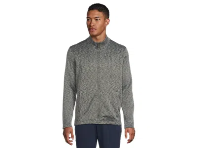 Johnston & Murphy Space Dye Full Zip In Gray