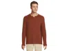 Johnston & Murphy Split-neck Pullover In Red