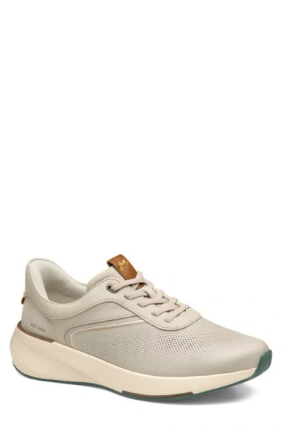 Johnston & Murphy Surge U-throat Embossed Sneaker In Neutral