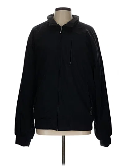 Pre-owned Johnston & Murphy Track Jacket In Black