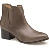Johnston & Murphy Trista Chelsea Boot In Gray Calfskin