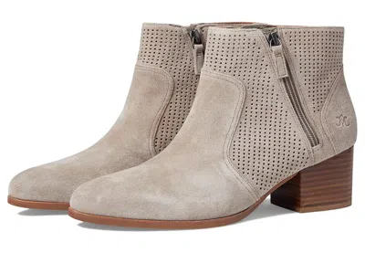 Johnston & Murphy Trista Double Zip Bootie Women's Boots Taupe: 9 M