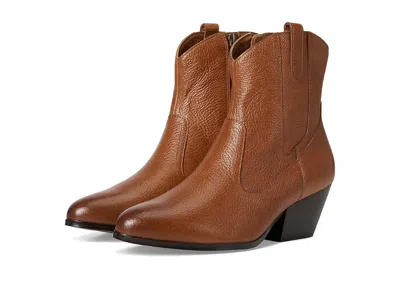 Johnston & Murphy Tristen Western Bootie In Brown