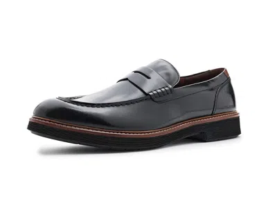 Johnston & Murphy Tyson Dress Penny Loafers In Black