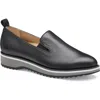 Johnston & Murphy Ulyssa Platform Loafer In Black