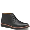 Johnston & Murphy Upton Boots Men's Black Leather Ankle Chukka Zogg1544 In Black