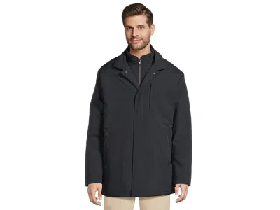 Johnston & Murphy Upton City Coat In Black