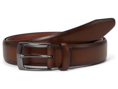 Johnston & Murphy Upton Dress Belt Men's Belts Brown: 38