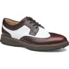 Johnston & Murphy Upton Gl3 Luxe Hybrid Waterproof Golf Shoe In Brown