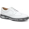 Johnston & Murphy Men's Waterproof Upton Gl3 Luxe Hybrid Shoes In White Wp Fg/scotch Grain