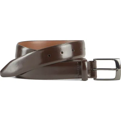 JOHNSTON & MURPHY JOHNSTON & MURPHY UPTON LEATHER DRESS BELT