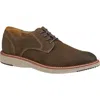 Johnston & Murphy Upton Plain Toe Derby In Brown