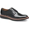 Johnston & Murphy Upton Plain Toe Derby In Black
