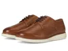 Johnston & Murphy Kids' Upton Plain Toe Derby In Brown