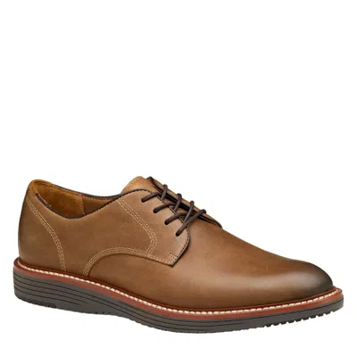 Johnston & Murphy Upton Plain Toe Tan Oiled Full Grain 20-4338 Men's