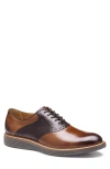 Johnston & Murphy Upton Saddle Shoe In Brown