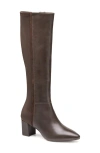 Johnston & Murphy Vicki Knee High Boot In Brown