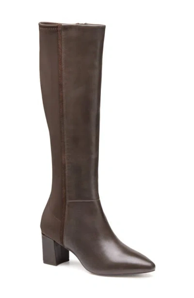 Johnston & Murphy Vicki Knee High Boot In Brown