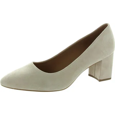 Johnston & Murphy Vicki Womens Cushioned Footbed Suede Pumps In Multi
