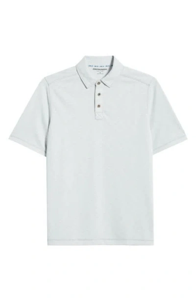 Johnston & Murphy Vintage Slub Polo In White