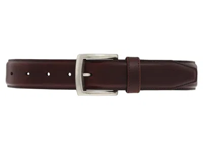 Johnston & Murphy Wax Veal Belt Men's Belts Brown: 42
