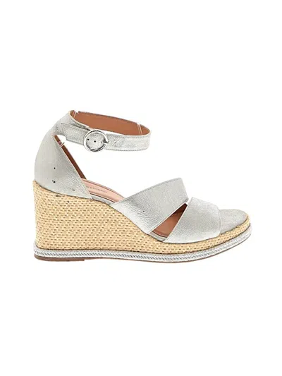 Pre-owned Johnston & Murphy Wedges In Gray