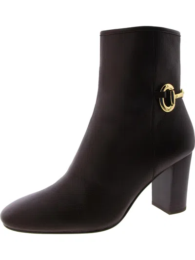 Johnston & Murphy Womens Leather Ankle Booties In Multi