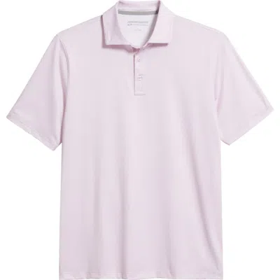 Johnston & Murphy Xc+™ Ace Micropattern Performance Golf Polo In Blue