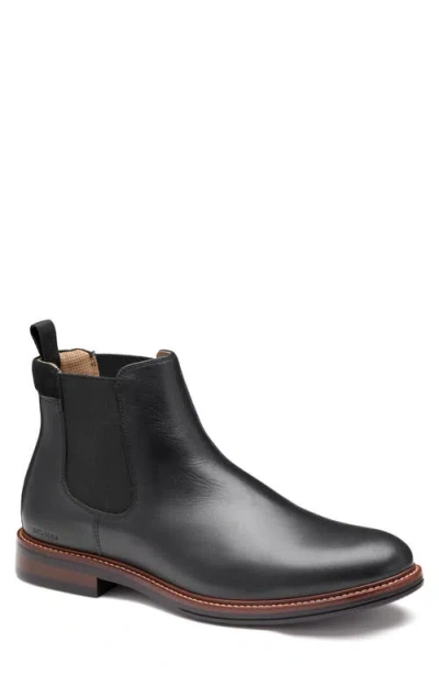Johnston & Murphy Xc Durham Waterproof Chelsea Boot In Black
