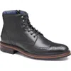 Johnston & Murphy Xc Flex Connelly Wingtip Boot In Black