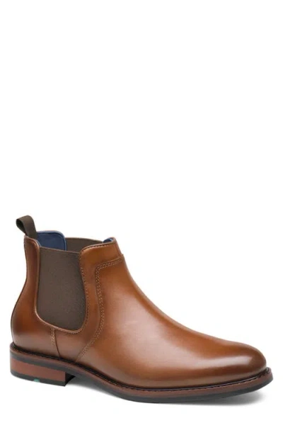 Johnston & Murphy Xc Flex Daylen Chelsea Boot In Brown