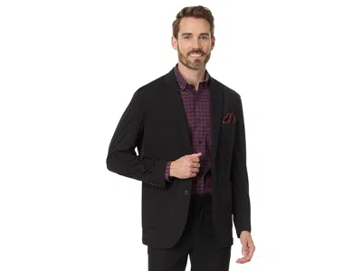Johnston & Murphy Xc Flex Knit Blazer In Black