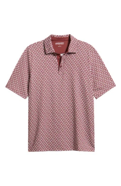 Johnston & Murphy Xc+™ Game Day Performance Polo In Burgundy