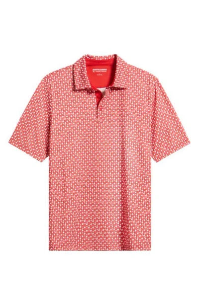 Johnston & Murphy Xc+™ Game Day Performance Polo In Red