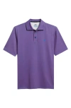 Johnston & Murphy Xc4® + Cool Degree™ Microprint Performance Golf Polo In Red/navy