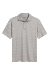 Johnston & Murphy Xc4® + Cool Degree™ Performance Golf Polo In Airplane/light Gray