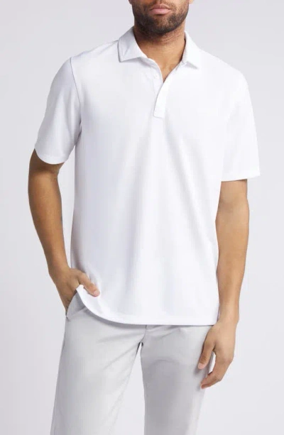 Johnston & Murphy Xc4 Cool Degree Performance Polo In White