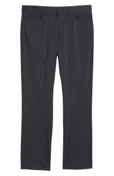 Johnston & Murphy Xc4 Five Pocket Performance Trousers In Black