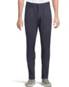 Johnston & Murphy Xc4 Pants Men's Navy Performance Five-pockets Gbo1098 In Blue