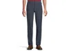 Johnston & Murphy Xc4 Performance Flat Front Pants In Blue