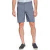 Johnston & Murphy Xc4 Performance Flat Front Shorts In Blue